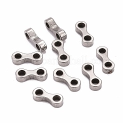 Tarnish Resistant 201 Stainless Steel Bead Spacer Bars&nbsp;STAS-R064-41