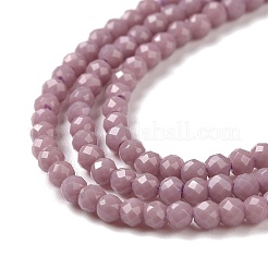 Glass Imitation Jade Beads Strands&nbsp;GLAA-H021-02-05