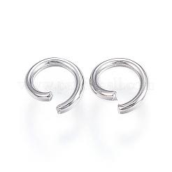 Tarnish Resistant 304 Stainless Steel Open Jump Rings&nbsp;STAS-F110-06P