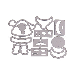 Father Christmas Frame Carbon Steel Cutting Dies Stencils&nbsp;DIY-F036-01