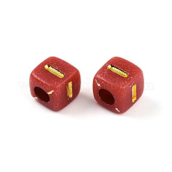 Plating Acrylic Beads&nbsp;OACR-N140-01I-I