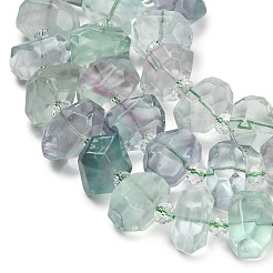 Natural Fluorite Beads Strands&nbsp;GG-CBAC18C-A01-01