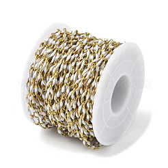 Ion Plating(IP) 304 Stainless Steel Dapped Chains&nbsp;AJEW-Q150-09G-07
