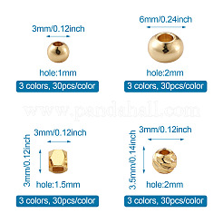 Brass Spacer Beads&nbsp;KK-KS0001-13