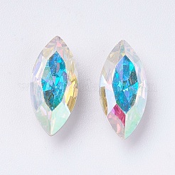 Imitation Austrian Crystal Glass Rhinestone&nbsp;RGLA-K007-5X10-221AB