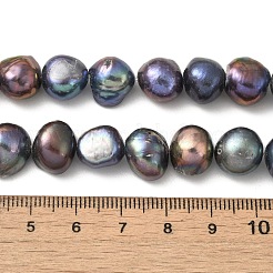 Dyed Natural Cultured Freshwater Pearl Beads Strands&nbsp;PEAR-A006-13C-X