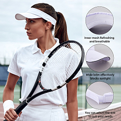 Polycotton Open Top Sun Hats&nbsp;AJEW-WH0752-548B
