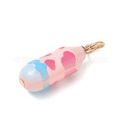 Alloy Enamel Pendants&nbsp;AL-CBA97EB-01