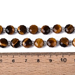 Natural Tiger Eye Beads Strands&nbsp;G-B153-A17