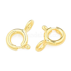 Brass Spring Ring Clasps&nbsp;KK-N259-10