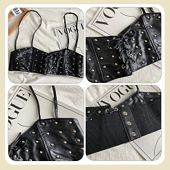 1Pc PU Leather Waist Belt Harness&nbsp;AJEW-WR0002-03B