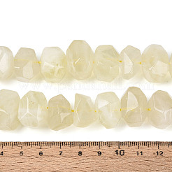Natural Lemon Quartz(Heated) Beads Strands&nbsp;G-N347-18A-04