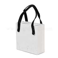 PU Jewelry Set Drawer Boxes with Square Sponge Inside and Texture Paper Rectangle Jewelry Bags&nbsp;LS-ABAG-B009-02B