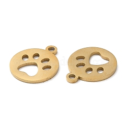 Ion Plating(IP) 304 Stainless Steel Charms&nbsp;STAS-Q303-07G