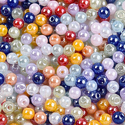 Transparent Colours Luster Glass Seed Beads&nbsp;SEED-N007-10
