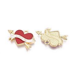 Alloy Enamel Pendants&nbsp;ENAM-T024-25A-G
