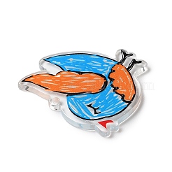 Space Theme Translucent Resin Pendants&nbsp;RESI-K019-11D