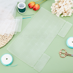 Resin Mesh Canvas Bag Sheets&nbsp;DIY-WH0260-18