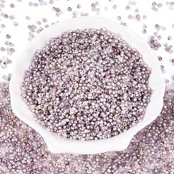 ピカソガラスシードビーズ  ロンデル  丸い穴  アザミ  2.5x1.5mm  穴：1.2~1.4mm  約30000個/ポンド&nbsp;SEED-Q041-02I