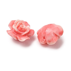 Synthetic Coral Dyed Carved Beads&nbsp;SH-CBAE713-03C