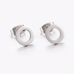 Tarnish Resistant 304 Stainless Steel Ear Studs&nbsp;EJEW-E225-02P