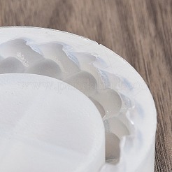 DIYキャンドルシリコンモールド  キャンドル作り用  ホワイト  63x34x100mm&nbsp;DIY-A053-27