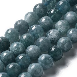 Dyed Natural Malaysia Jade Beads Strands&nbsp;G-G021-01B-01