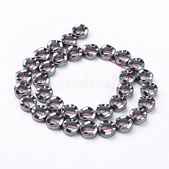 Non-Magnetic Synthetic Hematite Beads Strands&nbsp;X-G-Q895-9