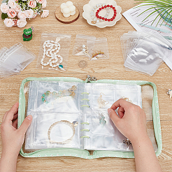 PVC Loose Leaf Jewelry Storage Bag&nbsp;ODIS-WH0038-90A