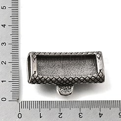 304 Stainless Steel Slide Charms&nbsp;STAS-F356-15AS-15