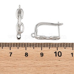SHEGRACE Brass Hoop Earring Findings&nbsp;XGRQ79362-944P