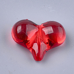 Transparent Acrylic Beads&nbsp;X-MACR-T030-11