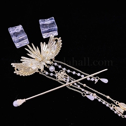Alloy Hair Sticks&nbsp;PW-WG1FDCB-01