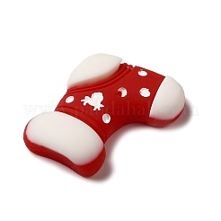 Christmas Theme Opaque Resin Cabochons&nbsp;RESI-C023-01J