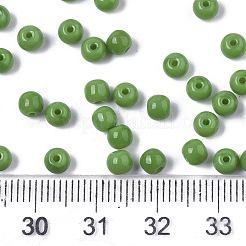 Opaque Colours Glass Beads&nbsp;SEED-S040-01A-06