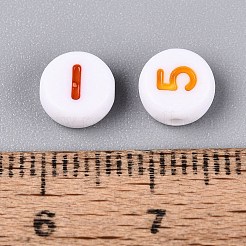 Opaque Acrylic Beads&nbsp;SACR-Q001-12D