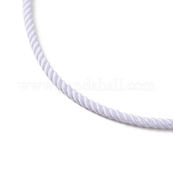 2MM Round Nylon Milan Cord Necklace Makings&nbsp;MAK-F038-C32-G
