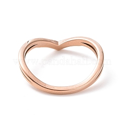 Clear Cubic Zirconia Wave Finger Ring&nbsp;RJEW-D120-19RG