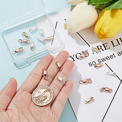 18Pcs 3 Colors Brass Lobster Claw Clasps&nbsp;KK-PH0002-99