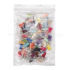 60Pcs 30 Colors Faux Suede Tassel Pendant Decorations&nbsp;FIND-YW0001-13P