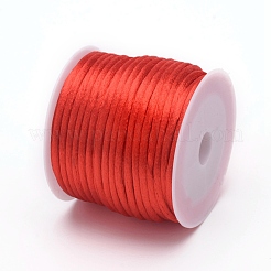 Nylon Satin Rattail Cords&nbsp;X-NWIR-L006-1mm-04