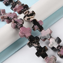 Natural Rhodonite Beads Strands&nbsp;G-M418-B01-01