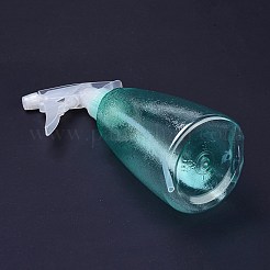 （訳あり商品）  透明ppプラスチック再利用可能な空のトリガースプレーボトル  細かいミスト噴出ボトル  園芸植物ヘアサロンを掃除するため  グリーン  21.2cm&nbsp;LS-AJEW-XCP0001-45