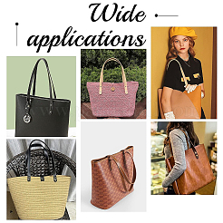 4 Sets 2 Colors PU Leather Bag Handles&nbsp;FIND-FH00007-94A
