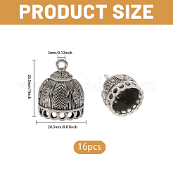 16Pcs Tibetan Style Zinc Alloy Pendant Bails&nbsp;FIND-CA0011-75A