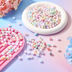 13 Colors Opaque Acrylic Beads&nbsp;OACR-TA0003-01