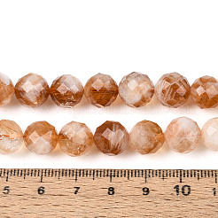 Natural Citrine(Heated) Beads Strands&nbsp;G-S345-10mm-18-01