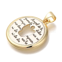 Rack Plating Brass Pendants&nbsp;KK-I720-18G