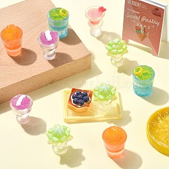30Pcs 5 Styles Resin Display Decorations&nbsp;DJEW-CJ0001-15