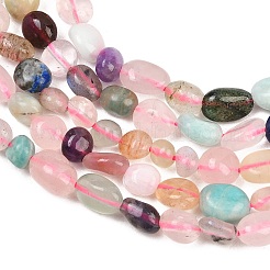 Natural Mixed Stone Beads Strands&nbsp;G-G464-A03-01